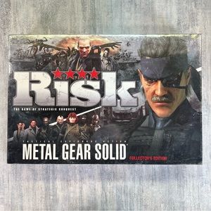 Metal Gear Solid RISK Collector's Edition Strategic Conquest USAopoly New Sealed